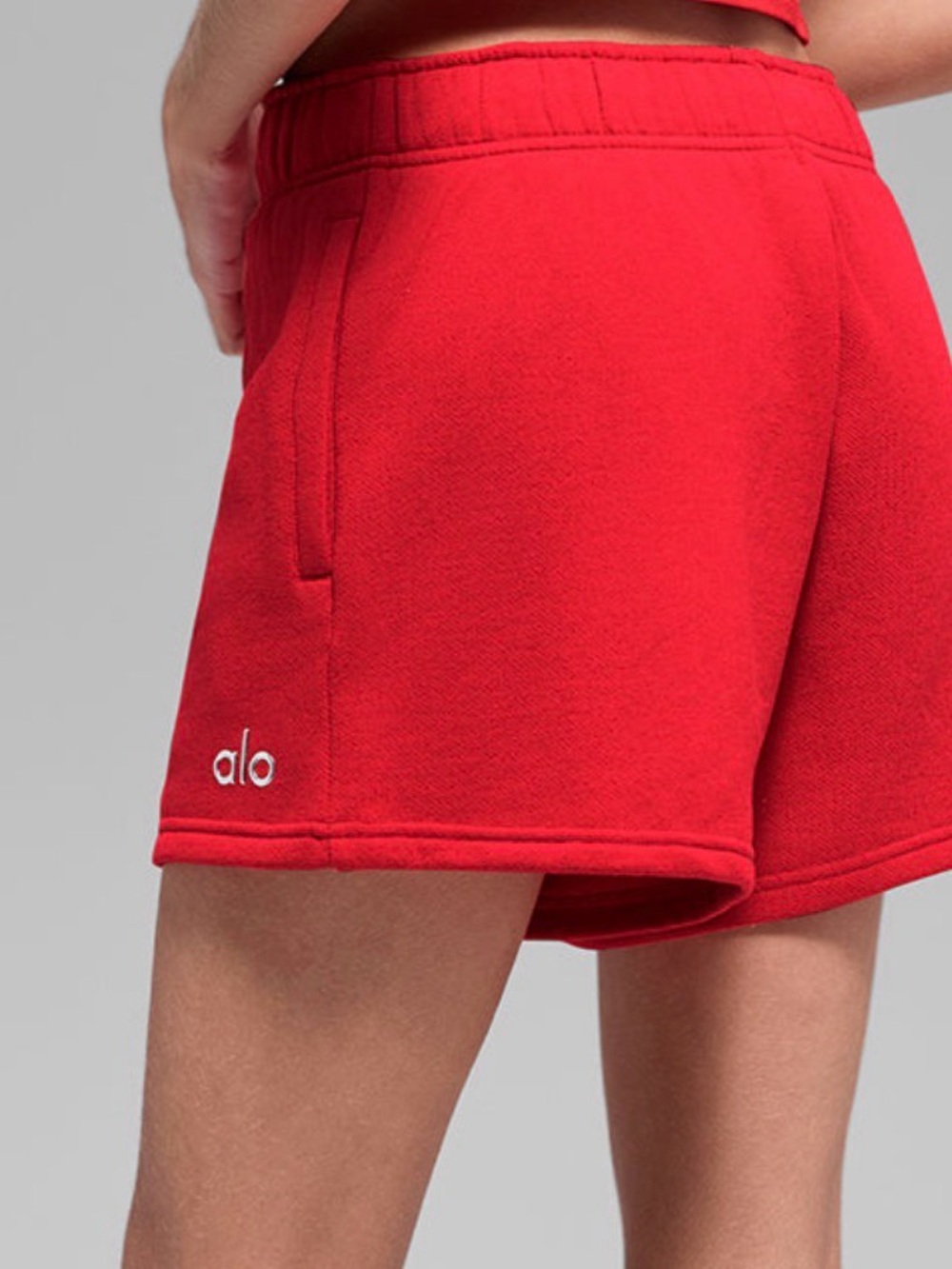 ALO Accolade Red Shorts - Picture 5 of 5